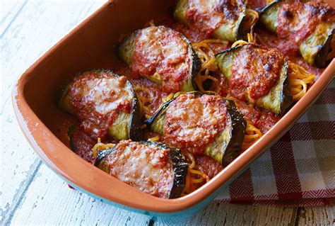 Get our take on the best in food news, recipes and more from around the web, including the best valentine's day recipes. Sicilian Spaghetti Stuffed Eggplant Rollups {Involtini di ...