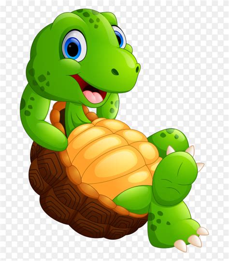 Cartoon Funny Turtle Isolated On Transparent Background Png Similar Png