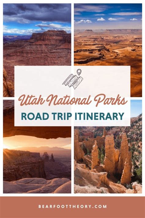 10 Day Utah National Parks Road Trip Itinerary Bearfoot Theory