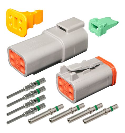 Dt Deutsch Pin Dt Series Complete Connector Kit Qvee Automotive