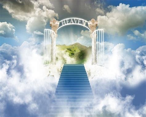 Aofoto 5x4ft Stairway To Heaven Photography Background