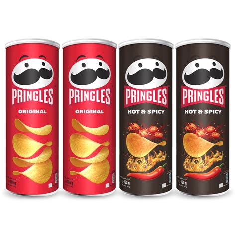 Buy Pringles Original Flavored Chips 2 Cans Plus Pringles Hot And Spicy