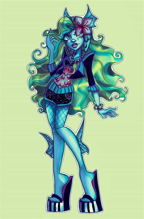Monster High Fan Art Lagoona By Islaed On Deviantart