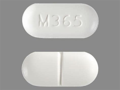 Pill Finder M365 White Capsule Shape