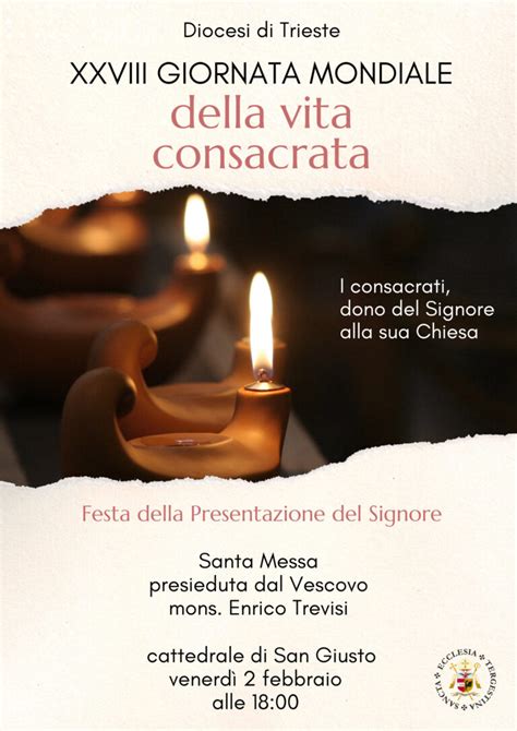 Xxviii Giornata Della Vita Consacrata Diocesi Di Trieste