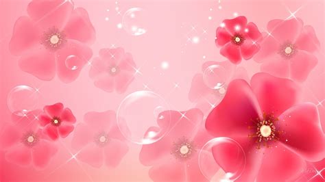 Light Pink Flower Wallpaper 54 Images