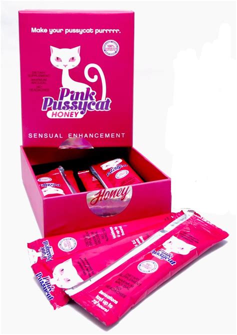 Pink Pussycat Honey Box Enhancement Powder 12 Per Box