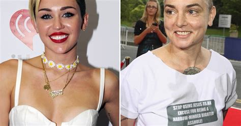 Sinead O Connor Slams Miley Cyrus Again Threatens Legal Action