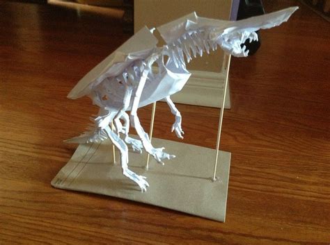 Pacific Rim Knifehead Skeleton Origami Papercraft Fan Art Cartoons
