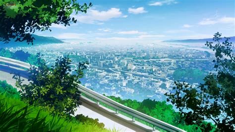 8 8k Anime Landscape Wallpaper Background