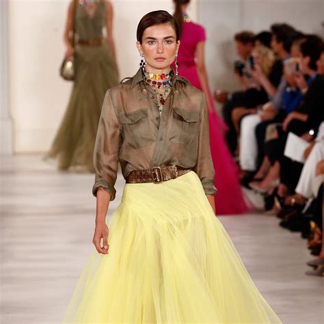 Ralph Lauren Spring 2015 Show New York Fashion Week Popsugar Fashion