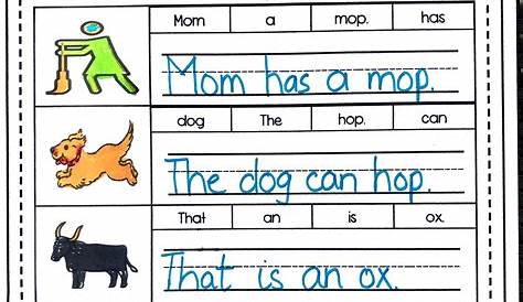 forming sentences worksheet first grade