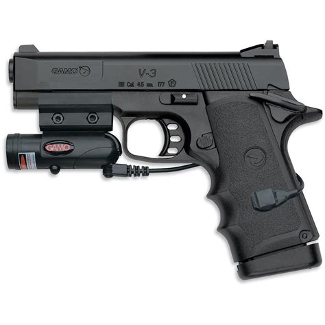 Gamo V3 Laser Air Pistol 143345 Air And Bb Pistols At Sportsmans Guide