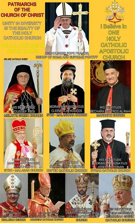 Patriarchs Of The Catholic Church With Images Catholic Catholic