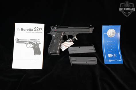 Beretta 92fs Type M9a1 9mm 49 Black Bruniton Beretta 3 Mags And Orig