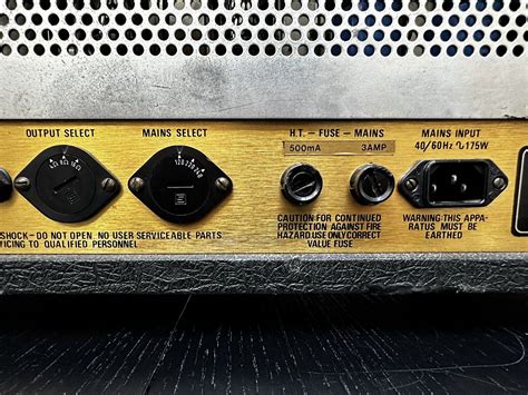 1984 Marshall Jcm 800 2205 50w Vintage Amplifier Head Ebay