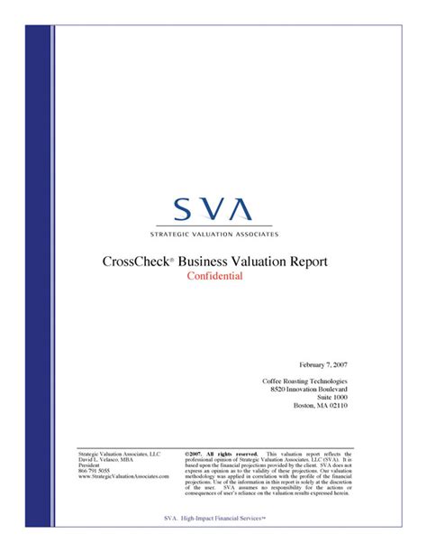 Business Report Template Word