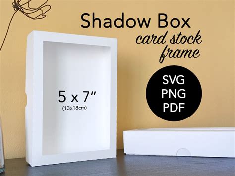 Free Shadow Box Template SVG - Free SVG Cut Files