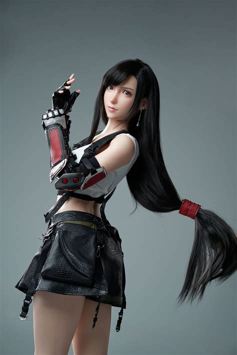 final fantasy vii gamelady silicone sex doll “tifa” 100cm kanadoll