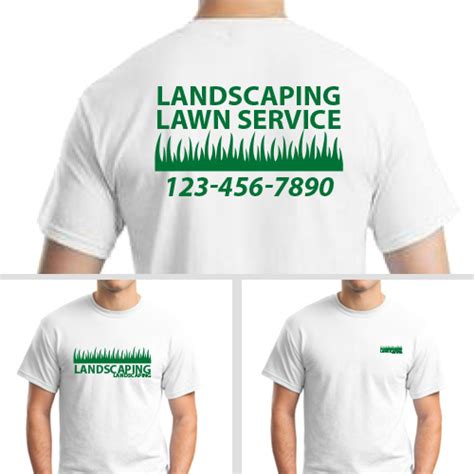 Последние твиты от r&w landscaping llc (@rwlandscapingl1). Landscaping Uniform Shirt 103 | TshirtbyDesign.com