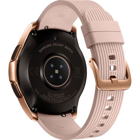 Buy hatalkin bands for samsung galaxy watch active 2 band 40mm 44mm for women compatible galaxy watch 3 41mm / 42mm / 40mm active bands 20mm bracelet bling alloy crystal rhinestone diamond (rose gold): Samsung Galaxy Watch 42mm SM-R810 Rose Gold