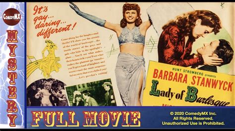 Classic Mystery Lady Of Burlesque 1943 Full Movie Barbara
