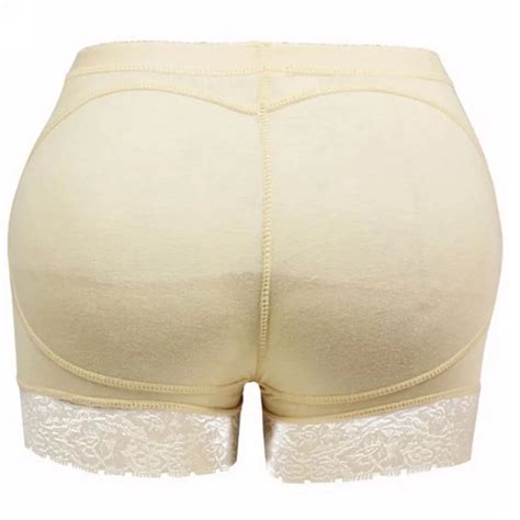Womens Seamless Butt Lifter Underwear Sexy Booty Enhancer Hipster Panty With Foam Butt Pads