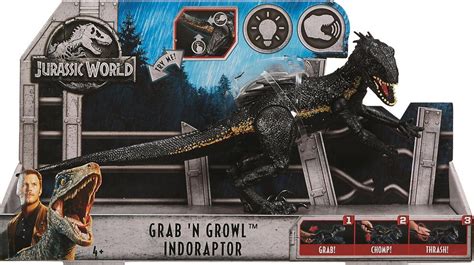 Mattel Jurassic World Grab N Growl Indoraptor Dinosaur Toy Figure Fwm49 Ubicaciondepersonas