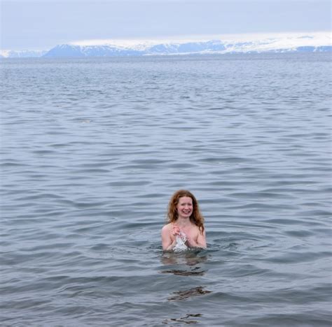 What It S Like Camping And Swimming Stark Naked At North In Longyearbyen Svalbard Lucy