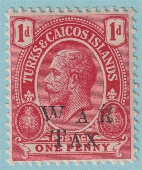Turks And Caicos Mr10 Mint Hinged OG NO Faults Extra Fine Double