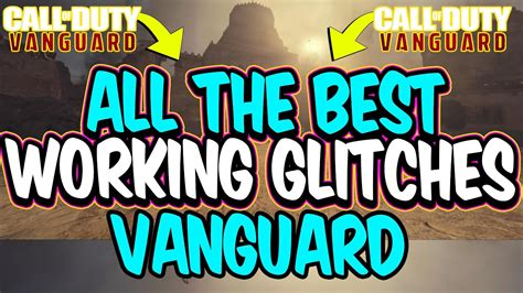 Vanguard Glitches All Working Glitches Call Of Duty Vanguard Glitch