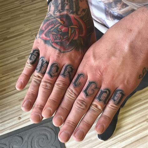 120 Best Knuckle Tattoo Designs And Meanings Self Expression 2019