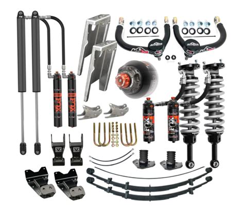 05 23 Tacoma Mid Travel Suspension Kit Stage 5a Fox Accutune Off Road