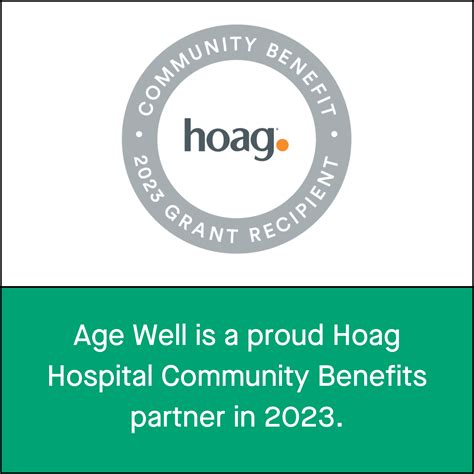 Hoag Community Benefit Recipient | Age Well Senior Services