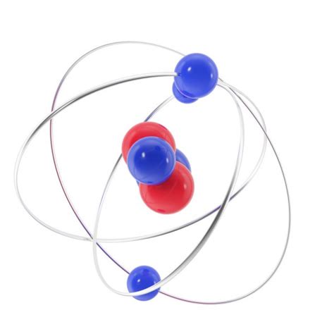 Model Of The Lithium Atom Stock Photos Royalty Free Model Of The