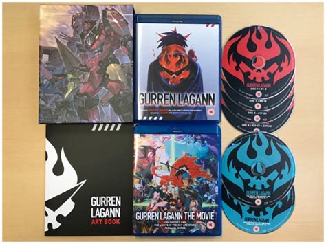 Unboxing Gurren Lagann Blu Ray Collectors Edition All The Anime