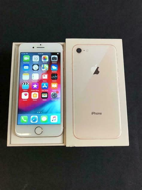 Apple Iphone 8 64gb Rose Gold Unlocked Excellent Condition In Small
