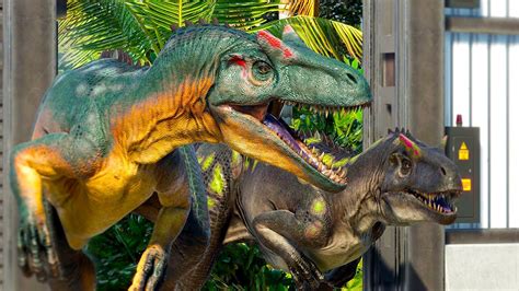 Release Every Allosaurus Skins Combination In Jurassic World Evolution 2 Youtube