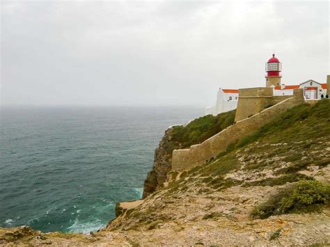 Sagres Portugal Lighthouse On Cliffs Violeta Matei Inspiration For