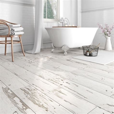 Krono Xonic Pennsylvania Waterproof Vinyl Flooring Piso Madera Blanco