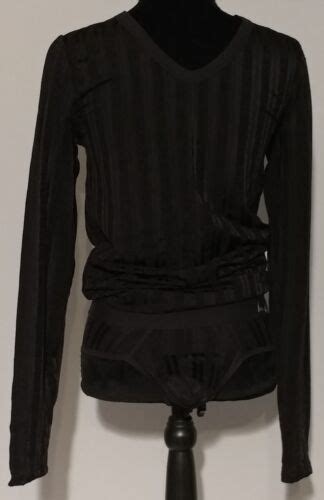 NEW Andres Velasco Signature Menswear Black Shirt Underwear Set Size Small EBay