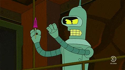 Scared Bender  Scared Bender Futurama Discover Sha