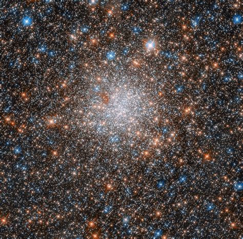 Hubble Spies Glittering Star Cluster In Nearby Galaxy Nasa