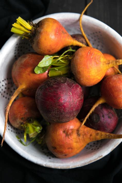 Allow the beets to cool for a few minutes, then place them under cool water and rub off the skins with your fingers. How to Cook Beets (3 Methods) - The Forked Spoon | Recipe ...