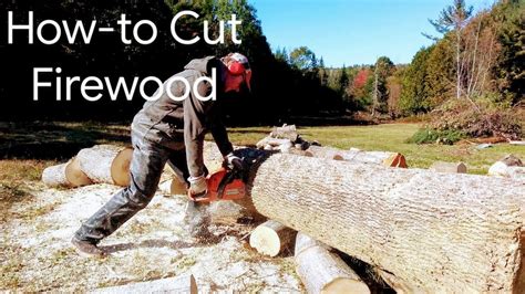 How to start a husqvarna 450 chainsaw? Husqvarna 450 Chainsaw Review - How to Cut Firewood - YouTube