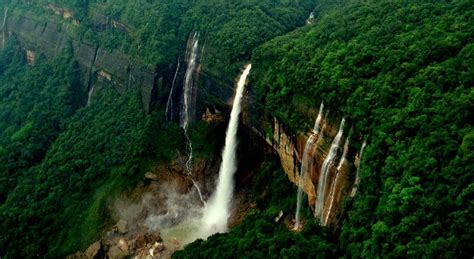 Cherrapunji Tour Packages Meghalaya India Tourist Places Waterfall