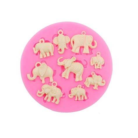 Gadgets Elephant Silicone Mold Cake Candy Clay Animal Cooking Jewelry