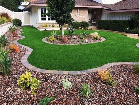 Small Front Yard Landscaping Front Yard Design Rock Garden