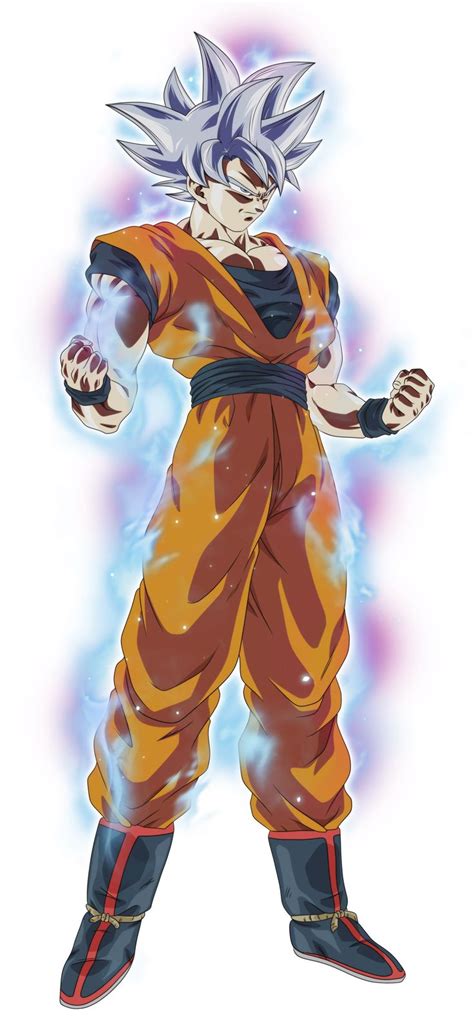 A Drawing Of Gohan From Dragon Ball Super Broly With His Arms Outstretched