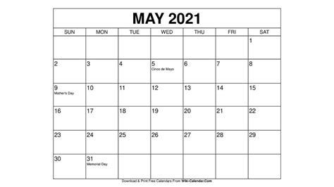 May 2023 Calendar Printable Wiki Get Calendar 2023 Update